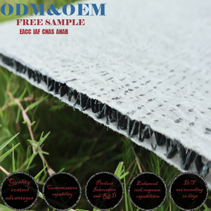 W-shaped Drainage Shock-absorbing Pad Auxiliary Material