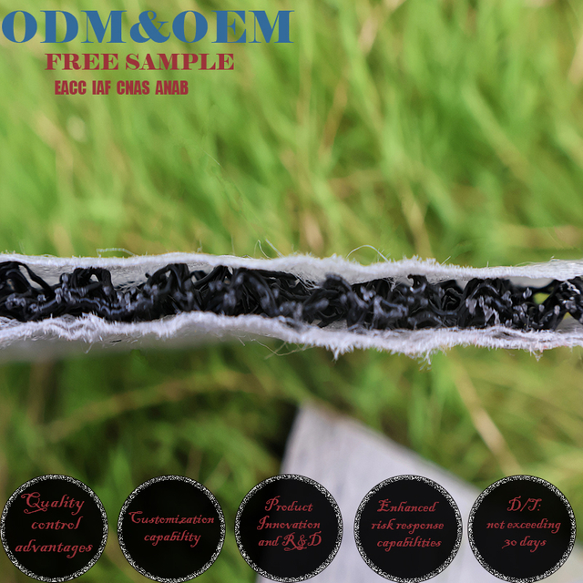 W-shaped Drainage Shock-absorbing Pad Auxiliary Material