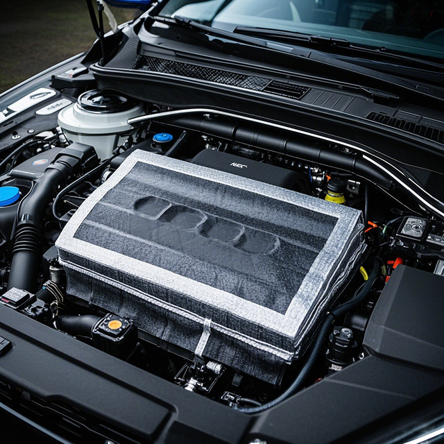 Traditional Fuel Powered Vehicle Engine Compartment Insulation
