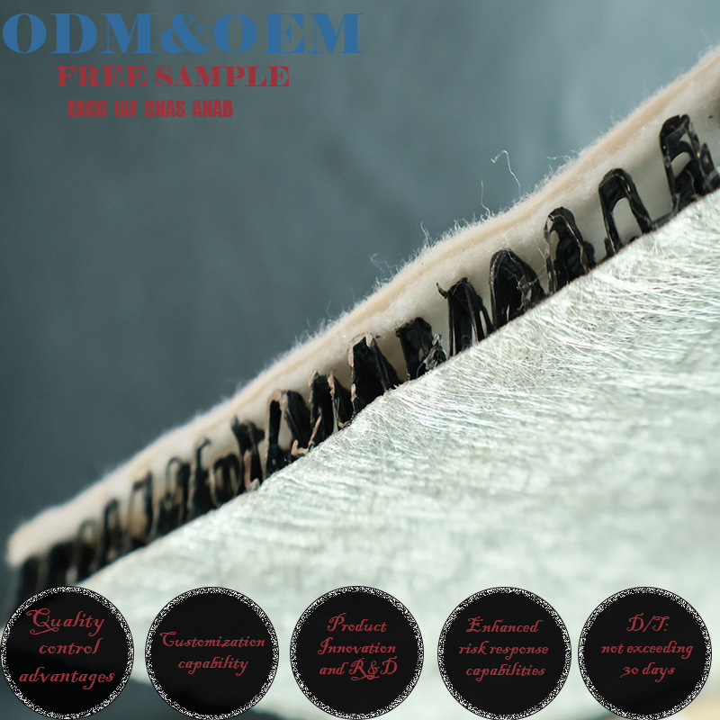 Geotechnical drainage board filter membrane installation