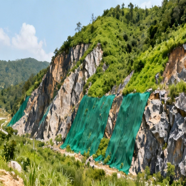 Ecological Restoration Vegetation Mat Base for River Restoration
